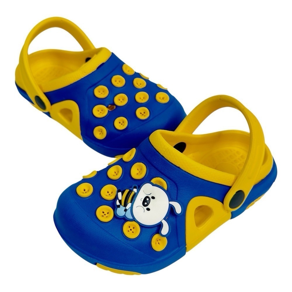 Toddler Garden Clogs Slip-On Casual‎ Two-tone Slipper Sandals